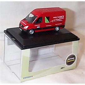 oxford Mercedes Sprinter Parcelforce van Vehicle 1:76 scale diecast model