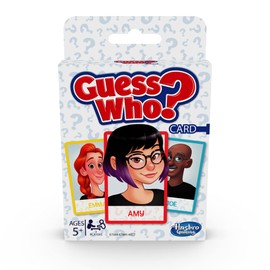 Hasbro Gaming Classic Card Game Guess Who Toy                                                                                                         