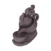 Insence Waterwall Antique Purple Sand Auspicious Cloud Teapot Backflow Sandalwood