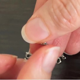 Unbranded 10 lobster claw clasps xsmall 9mm x 5mm stainless steel 316 grade