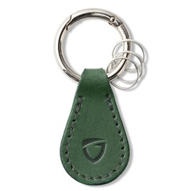 GLEOLE Keychain, Genuine Leather, Made in Japan, Key Ring, Leather, Mini Key Holder, green