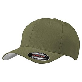 Port Authority Flexfit Cap. C865, Olive Drab Green, L/XL