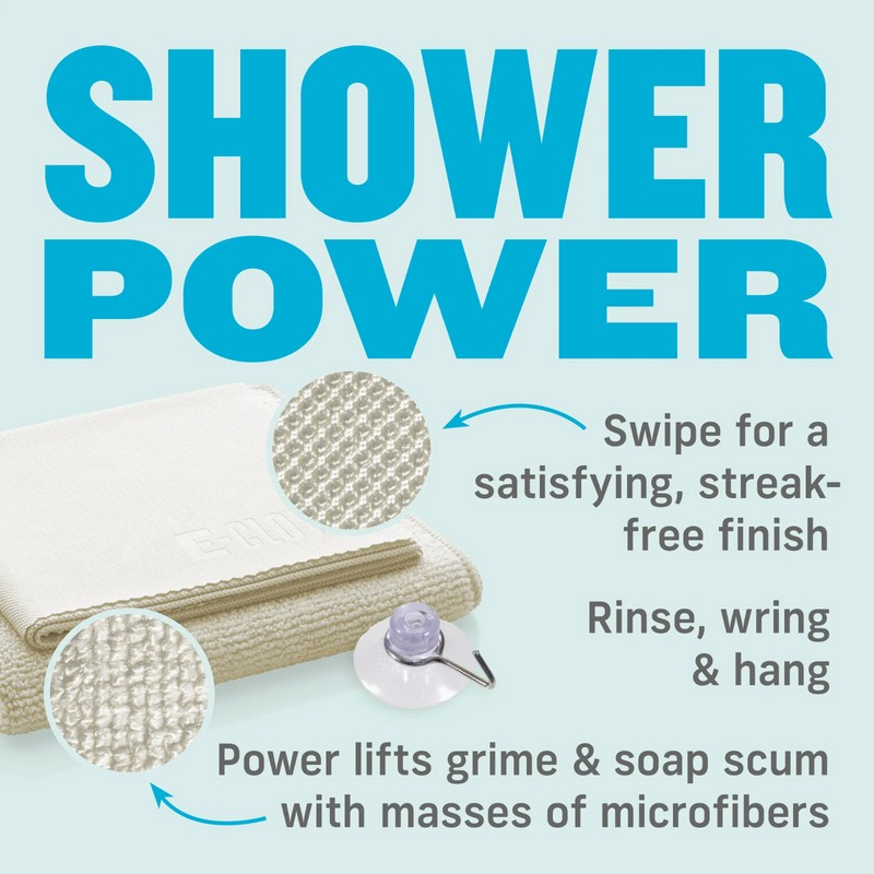 E-CLOTH Shower Cleaning Kit - 2 Cloths