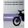 BAOUFF Tail Light Bracket Holder for Surron Light Bee,CNC Aluminum