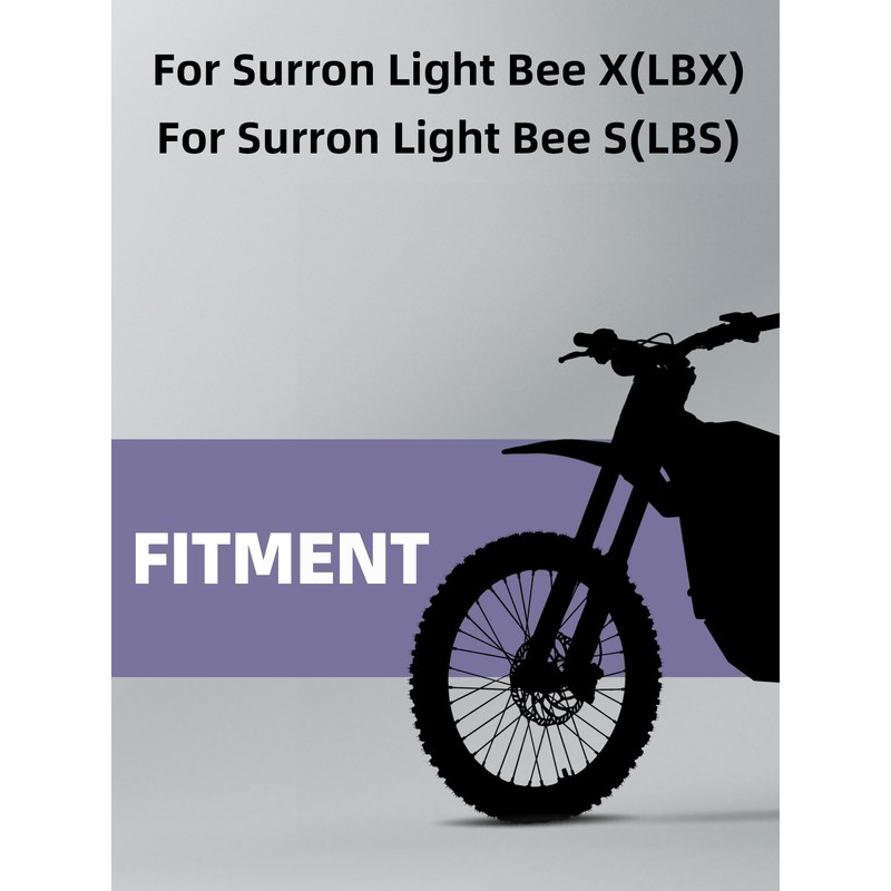 BAOUFF Tail Light Bracket Holder for Surron Light Bee,CNC Aluminum