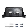 KYYET Front Bumper License Plate Frame Bracket Holder Fits for