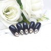  No.1204 Handmade Nail Tips - Short Ballerina / No.1204