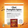 Twinings Pumpkin Spice Chai Black Tea Individually Wrapped Bags, 20