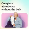 Because Incontinence Pads for Women – Moderate Absorbency for Light