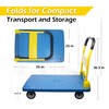 MaxWorks 50888 PP Foldable Heavy Duty Platform Truck Push Dolly