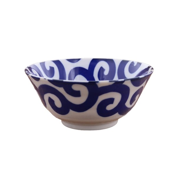 EAST Table Bowl, Small, 5.9 inches (15 cm), Arabesque Pattern, Mino Ware