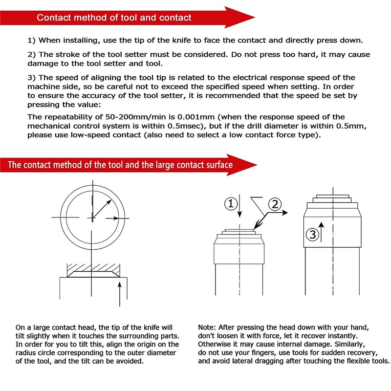 Z Axis Touch Tool Adjuster, Z Axis Probe Tool Z