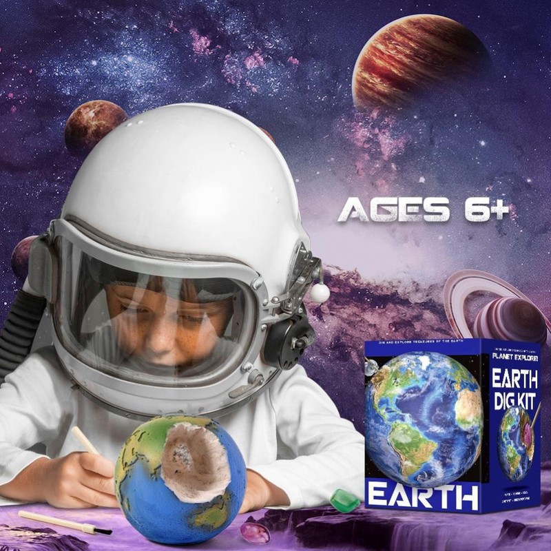 Science Educational Toys Exploring and Excavating Archaeological Toys Birthday Gift