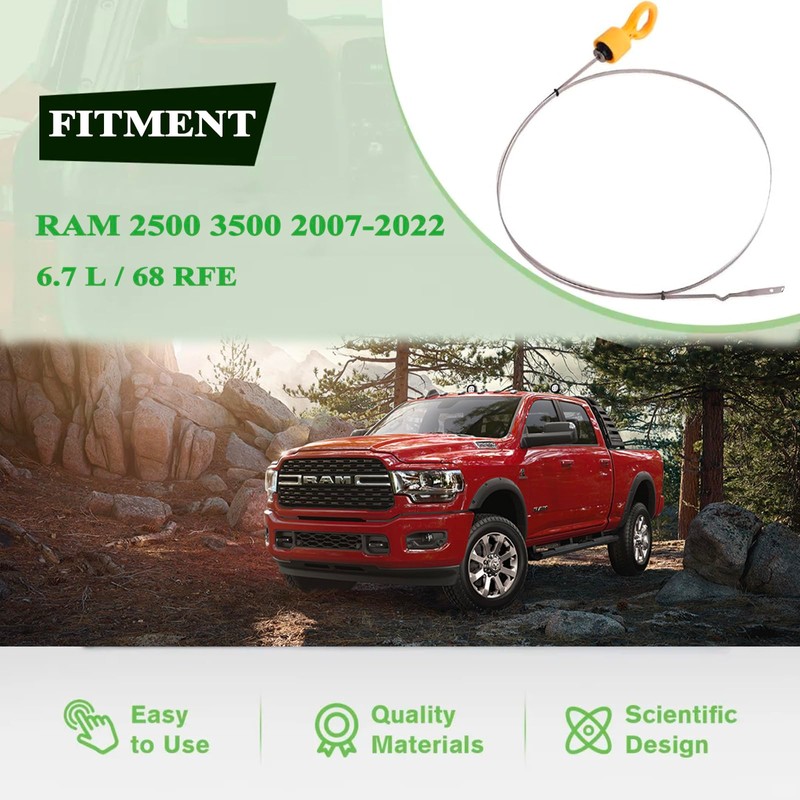 Covnikyer Transmission Fluid Dipstick Compatible with Dodge Ram 2500 3500