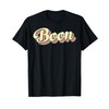 Boon TShirt Retro Art Baseball Font Vintage T-Shirt