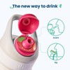 allsips 32oz Air Water Bottle with Straw & 3 Refresher