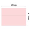RINRDA 4x6 Envelopes pink For Invitation,Pink A6 envelope 4.75 x