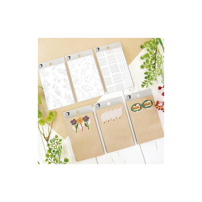 Aoto Plus K-SHI-1-03 Sticky Notes Shiroto Craft Moyo