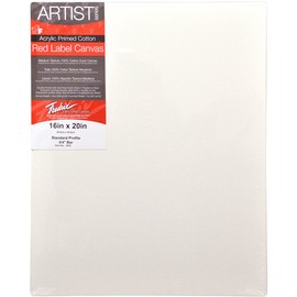 Fredrix 5022 Stretched Canvas ,16 by 20-Inch