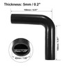 X AUTOHAUX 32mm 1.26" ID 90 Degree Elbow Silicone Reducer