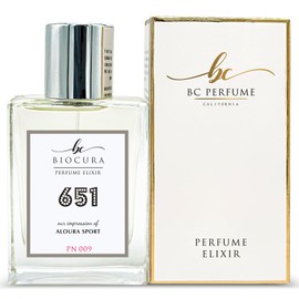 BIOCURA BC Perfume 651 Inspired by Aloura Sport For Men Replica Fragrance Dupes Eau de Parfum Spray Bottle 1.7 Fl Oz/50ml