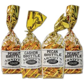 Brittle Assorted Flavors (Peanut (2), Pecan (1), Cashew (1))