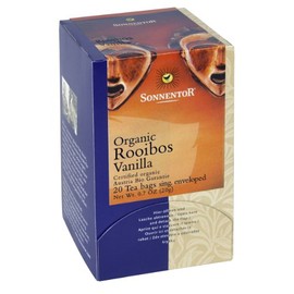 Sonnentor Tea Rooibos Vanilla Tea Bags, Pack of 2 (2 x 20 g) - Organic