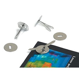 IXL Premier-Grip Paper Binders Tinned Steel with Washers 25mm - Ref 804400196-62 (Pack 200), Silver