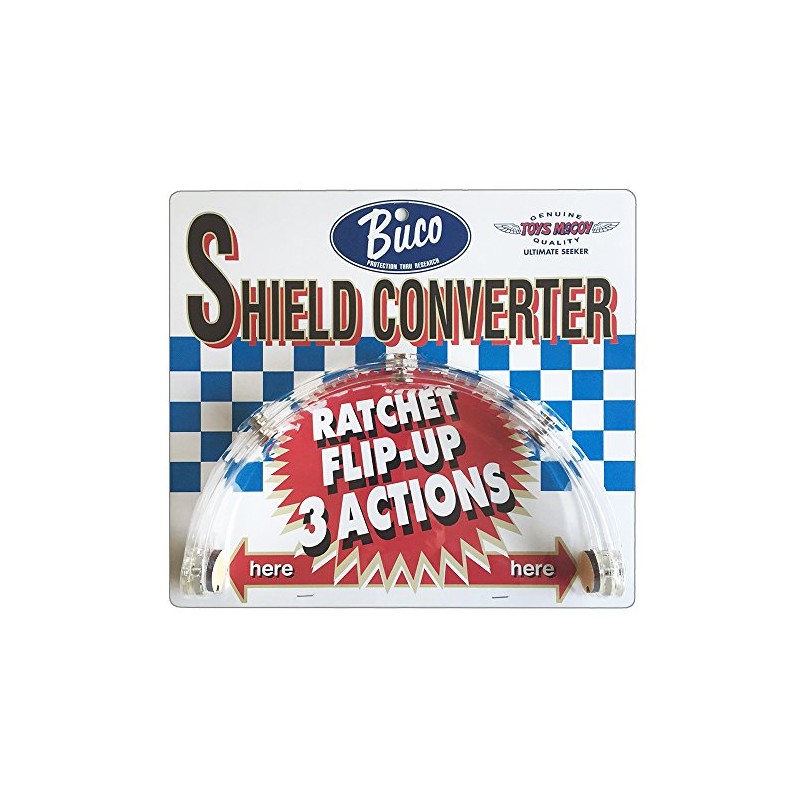 BUCO TOYS McCOY Shield Converter, Clear