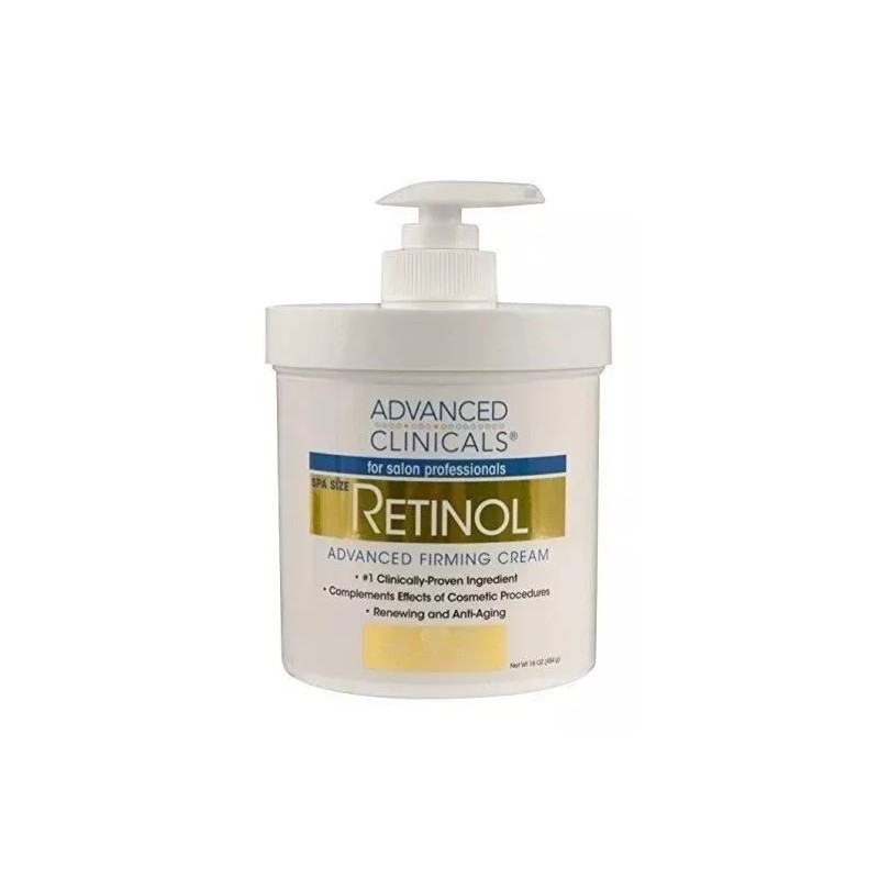 Advanced Clinicals Crema Retinol Y Colágeno Paquete De 2