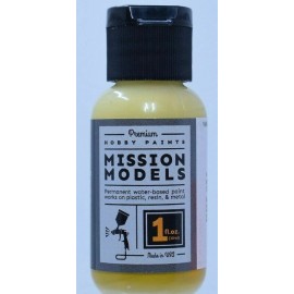 Mission Models Premium Hobby Paint Yellow Zinc Chromate 1oz MMP-067