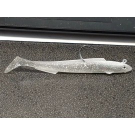 Joe Baggs 4 Joe Baggs Sand Eels 4.25" 5/8 oz. GHOST COLOR DISC.FOR 2+ Packs