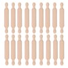 Lilanjumo 18 PCS Small Rolling Pin,Rolling Pin,Clay Rolling Pin,Small Wooden