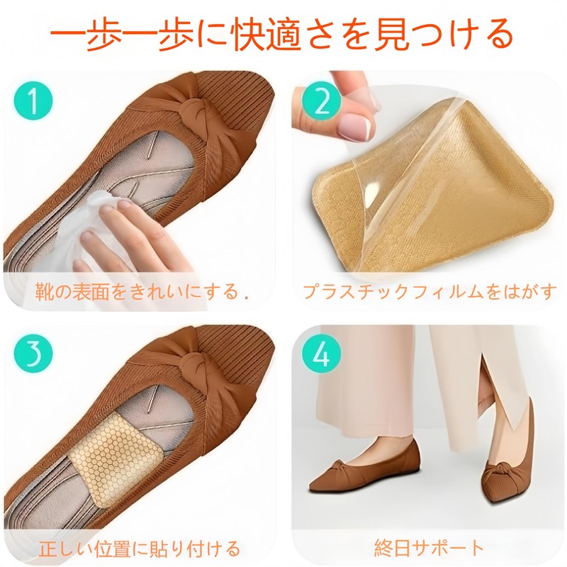 KUENZ Arch Support, Arch Support, Insole, Shock Absorption, Protective Pad,