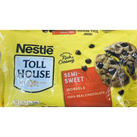 Nestlé Nestle Toll House Semi Sweet Morsels Baking Chocolate Chips 24 oz Bag FREE SHIP