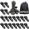 LUYADIN 36 Pack - 18 Pcs Tarp Clips & 18