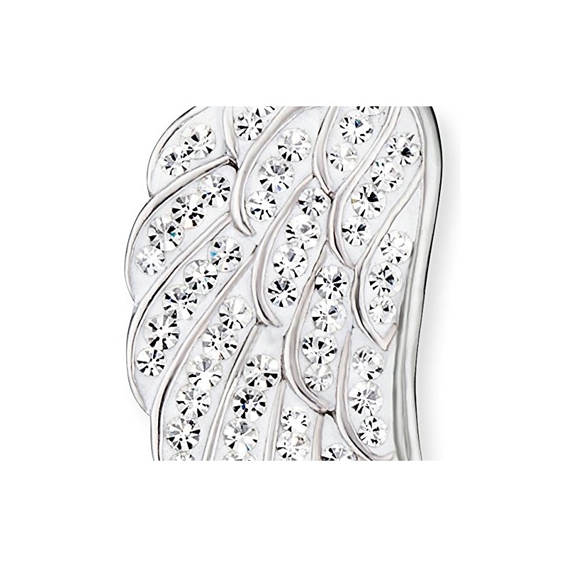 Engelsrufer ERN-SI-04 's Steel Plate Lamp Zi Silver Angel Wing