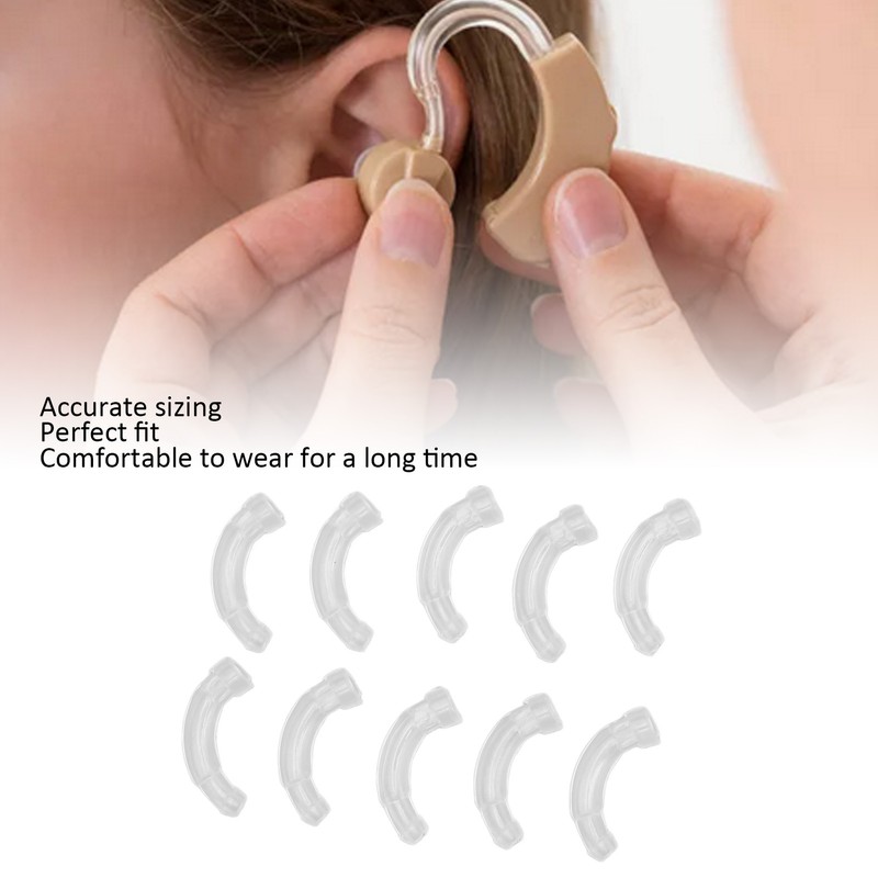 10Pcs Hearing Aid Ear Hook Professional BTE Hearing Aid Hook