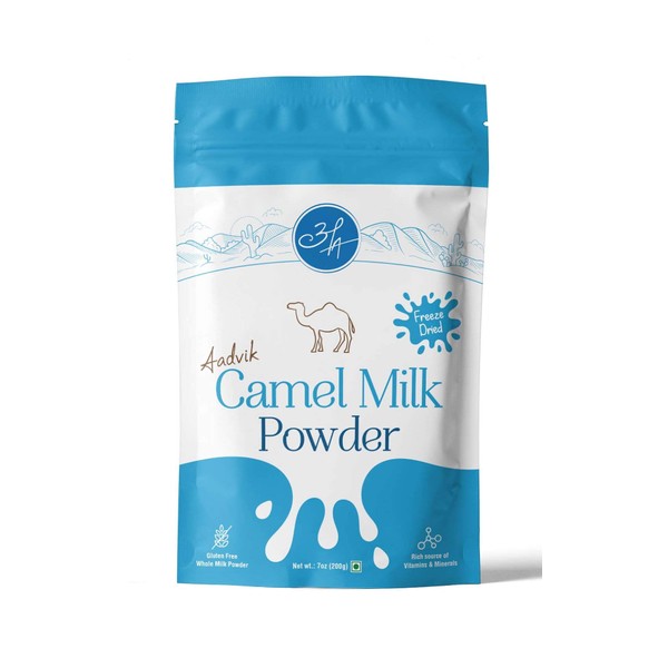 Aadvik Camel Milk Powder | Freeze Dried I Whole Milk Powder I 7.05 Oz (200 GMS)