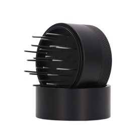 Espresso Coffee Stirrer, WDT Tool Espresso Distributor Tool with Base, Espresso Stirrer Tool Made of Stainless Steel with Adjustable Depth, Coffee Needle Distributor for Releasing Coffee (51 mm)