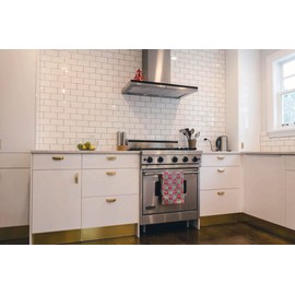 KOSHKA Toe Kick Cover Kickplate Baseboard Plate (Brushed Brass) (4"x 102")