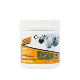 OurPet's Premium Catnip - 1.25 oz Jar of High Potency Catnip - 100% North American Grown