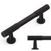 Amerdeco 10 Pack Oil Rubbed Bronze Cabinet Pulls 3 Inch(76MM)