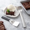 RADA Mini Dessert Server 7-1/2 Inch Stainless Steel Small Spatula