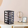 Plastic Storage Drawers, Cabilock 5 Drawer Storage Drawer Unit, Plastic