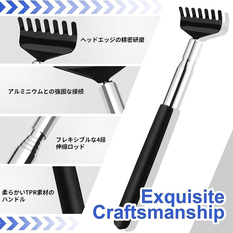 YAARUJEE Grandson Hand Extendable, Length Adjustable, Approx. 7.9 - 27.0