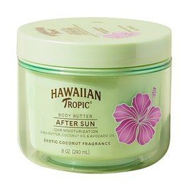 Hawaiian Tropic After Sun Hydrating Body Butter, Exotic Coconut, 8 ounce