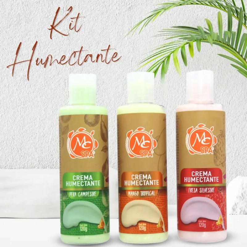 Kit De Crema Corporal Humectante Mc Spa Manos Y Pies