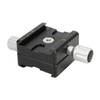 Quick Release Plate Mount Adapter Clamp Tripod Head Clamp Two