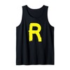 Creative Bold Yellow Letter R - Design Alphabet - Marker
